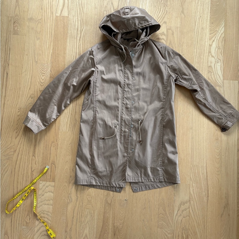 A.P.C. Tan Jacket with Hood